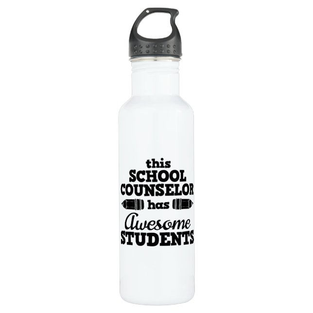 Bouteille D'eau Conseiller scolaire enseignant (Devant)