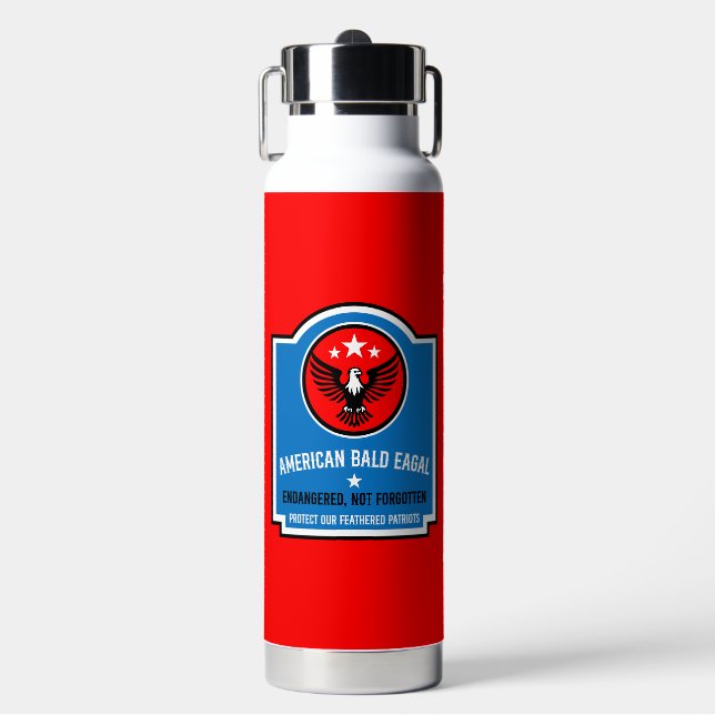 Bouteille D'eau Conservation et protection de l'aigle américain à  (Salle de sport)