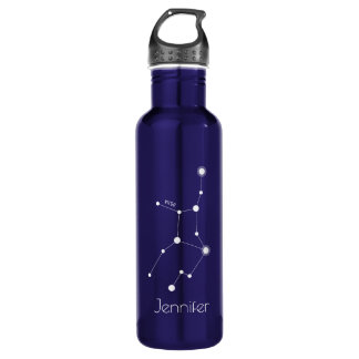 Bouteille D'eau Constellation Virgo Zodiac personnalisée