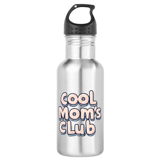 Bouteille D'eau Cool Mom's Club Funny  (Devant)