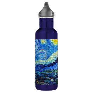 Bouteille D'eau Cool Starry Night Vincent Van Gogh peinture art
