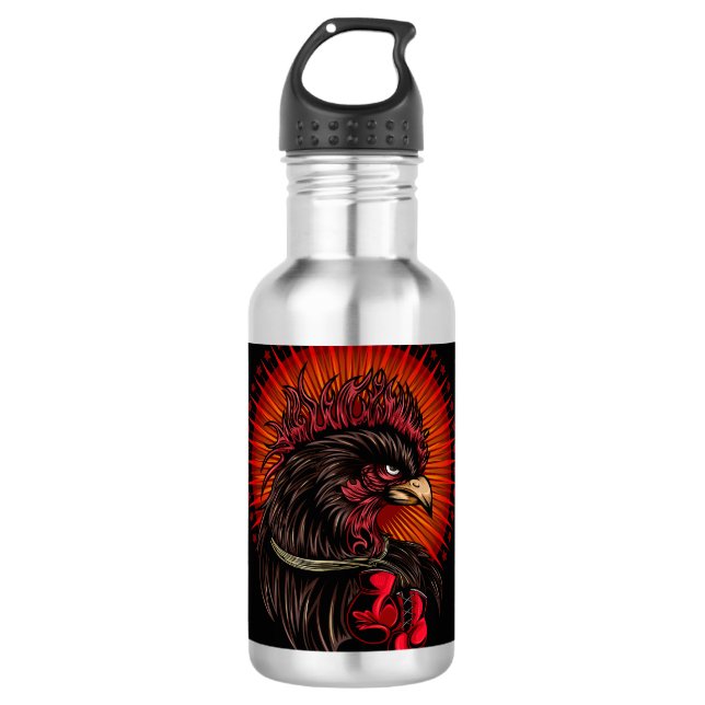 Bouteille D'eau Coq de boîte (Devant)