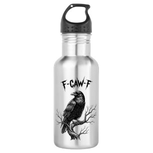 Bouteille D'eau Corbeau - F-Caw-F