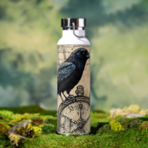 Corbeau gothique vintage