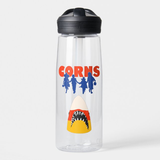 BOUTEILLE D'EAU CORNES (Avant)