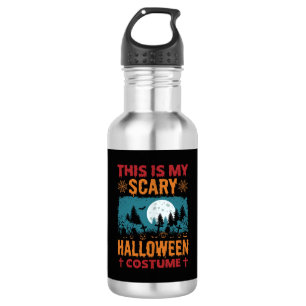 Bouteille D'eau Costume de Halloween drôle et effrayant Graphique