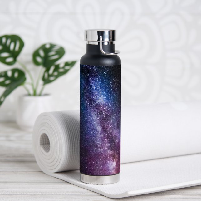 Bouteille D'eau Couleurs claires de la voie lactée (Yoga)