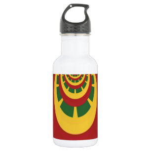 Bouteille D'eau Couleurs Rasta cool de la Jamaïque