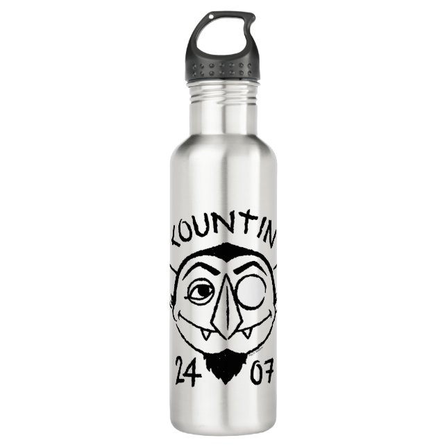 Bouteille D'eau Count von Count Skate Logo - Countin' 24/7 (Devant)