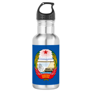 Bouteille D'eau Coupe de papier emblème nord-coréen