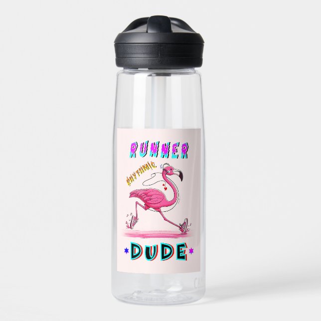 Bouteille D'eau Coureur rythmique (Avant)