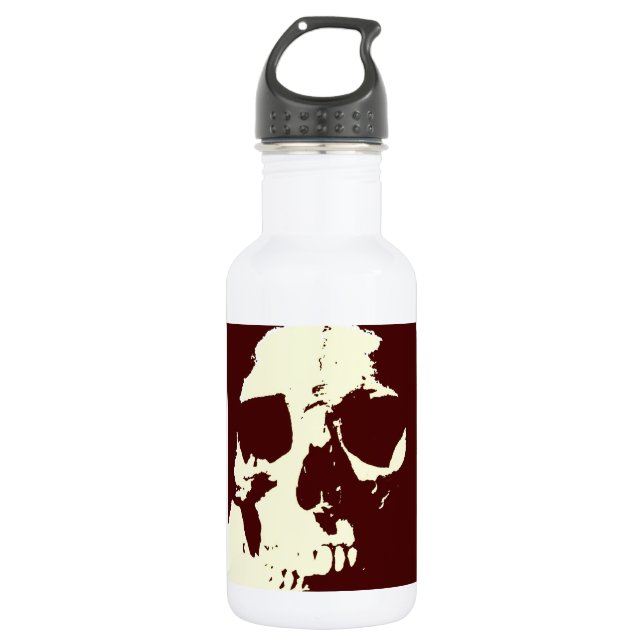 Bouteille D'eau Crâne (Devant)