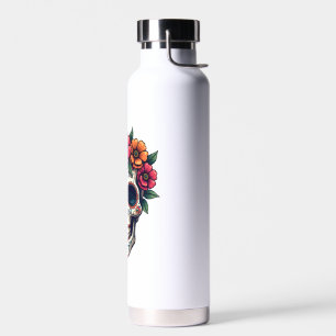 Bouteille D'eau Crâne de sucre Jour des morts � Dia de los Muertos