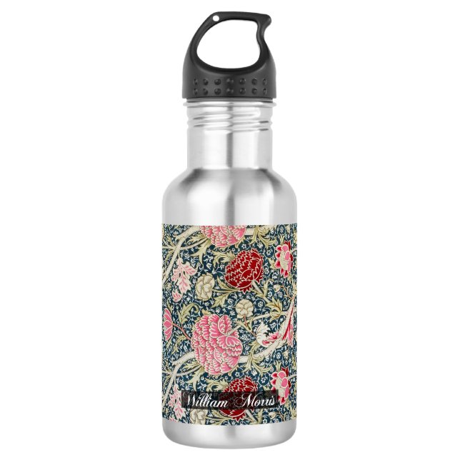 Bouteille D'eau Cray Motif - fleurs&feuilles - WilliamMorris (Devant)