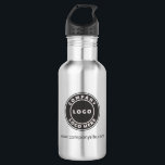 Bouteille D'eau Créez votre logo et votre nom commercial personnal<br><div class="desc">Ajoutez le logo de votre entreprise et l'identité de votre marque à cette bouteille d'eau ainsi que l'adresse ou le slogan de votre site Web en cliquant sur le bouton "Personnaliser" ci-dessus. Ces bouteilles d'eau commercialisables par la marque peuvent faire la publicité de votre entreprise à mesure que les employés...</div>