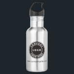 Bouteille D'eau Créez votre logo et votre nom commercial personnal<br><div class="desc">Ajoutez le logo de votre entreprise et l'identité de votre marque à cette bouteille d'eau ainsi que l'adresse ou le slogan de votre site Web en cliquant sur le bouton "Personnaliser" ci-dessus. Ces bouteilles d'eau commercialisables par la marque peuvent faire la publicité de votre entreprise à mesure que les employés...</div>