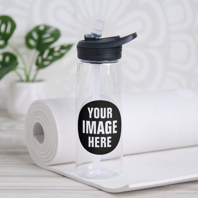 Bouteille D'eau Créez Votre Propre (Yoga (pivotée))