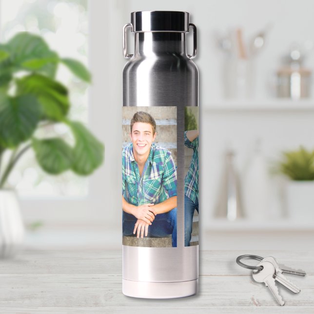 Bouteille D'eau Créez votre propre photo (Create your Own Photo Water Bottle)