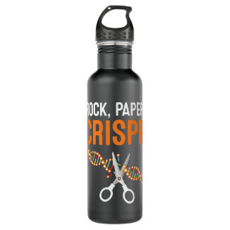 Bouteille D'eau Crispr Rock Ciseaux Papier Biologiste scientifique