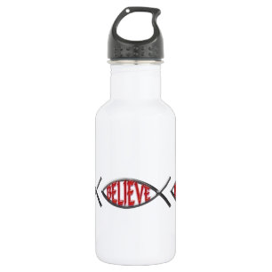 Bouteille D'eau Croire Poisson-Rouge