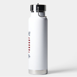 Bouteille D'eau Croix Patriotique Foi Famille Liberté Drapeau USA