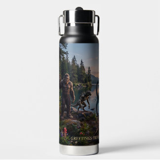 Bouteille D'eau Cryptides | Bigfoot, Chupa, Mothman, Dogman Loch