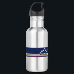 Bouteille D'eau Crystal Mountain<br><div class="desc">Crystal Mountain est une station de ski alpin et de montagne dans le nord-ouest des États-Unis,  située dans la chaîne Cascade de Washington,  au sud-est de Seattle.</div>