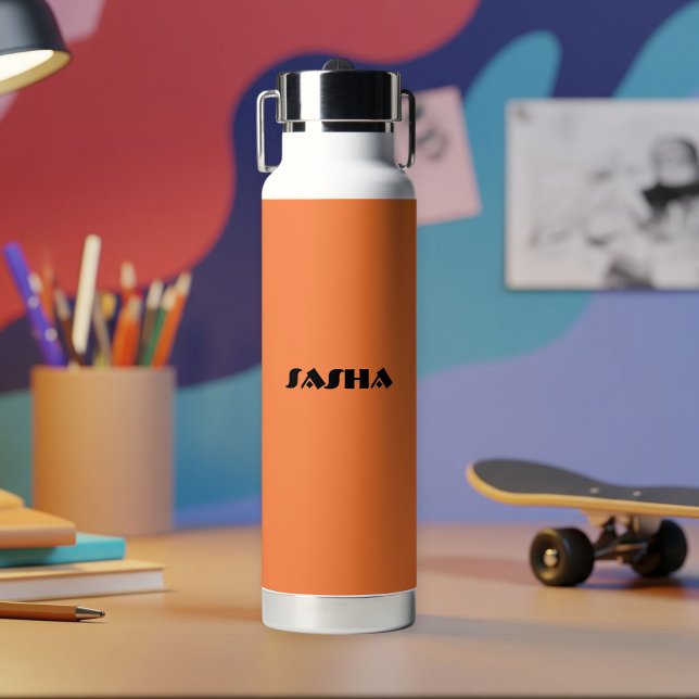 Bouteille D'eau Custom Aluminum Water Bottle - Trendy Design (Créateur téléchargé)