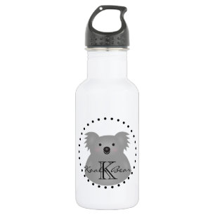 Bouteille D'eau Cute Cudely Australia Baby Koala Oear Monogramme