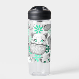 Bouteille D'eau Cute de chat et pointe joueuse à partir d'une poch