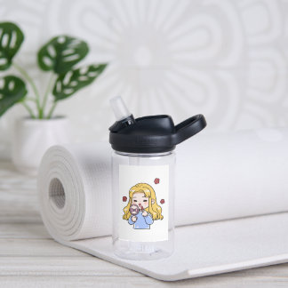 Bouteille D'eau Cute Kids Water Bottle – Jelly Theme | Cartoon Fun
