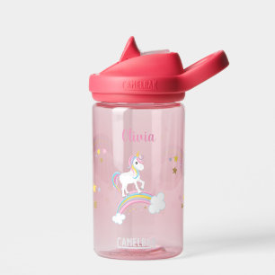 Bouteille D'eau Cute Magique Arc-en-ciel Unicorne Personnalisé Enf