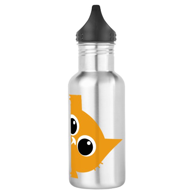 Bouteille D'eau Cute Orange Peeking Cat Design Water Bottle (Gauche)