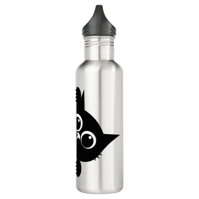 Bouteille D'eau Cute Peeking Cat Design Water Bottle (Gauche)