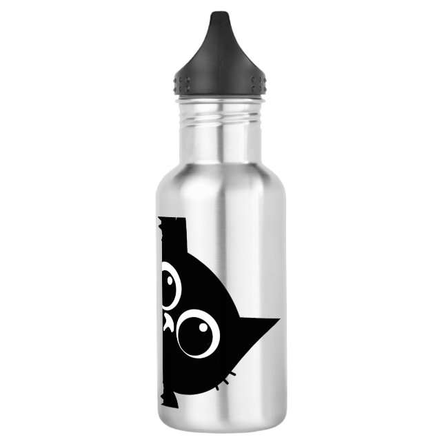 Bouteille D'eau Cute Peeking Cat Design Water Bottle (Gauche)