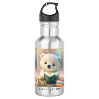 Bouteille D'eau Cute Polar Bear Books Enfants École maternelle