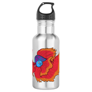 Bouteille D'eau Cute Siamese fighting fish betta cartoon