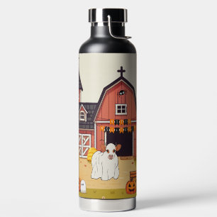 Bouteille D'eau Cute vache d'Halloween et ferme