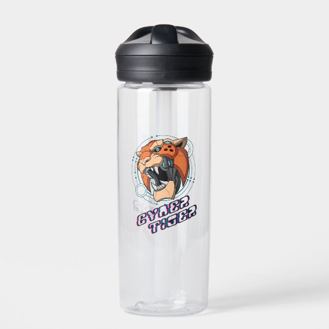 Bouteille D'eau Cyber Tiger | (Extérieur)