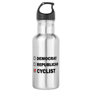 Bouteille D'eau Cycliste démocrate républicain