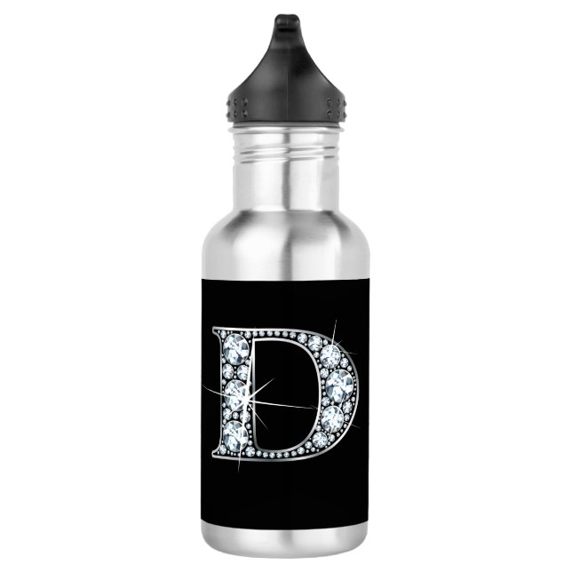 Bouteille D'eau D Faux- Monogramme "Diamant" (Droite)