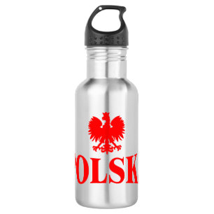 Bouteille d'eau d'aigle Polska