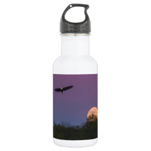 Bouteille d'eau d'aigle rose