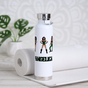 Bouteille D'eau Danseur noir vert #2