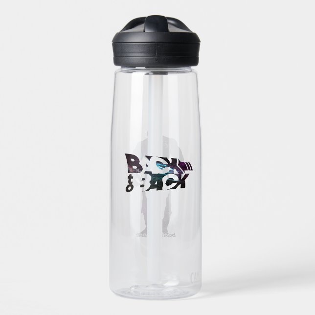 Bouteille d'eau de 750ml | Back to Back (Avant)