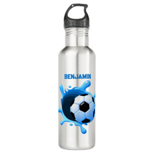 Bouteille d'eau de balle de football personnalisée