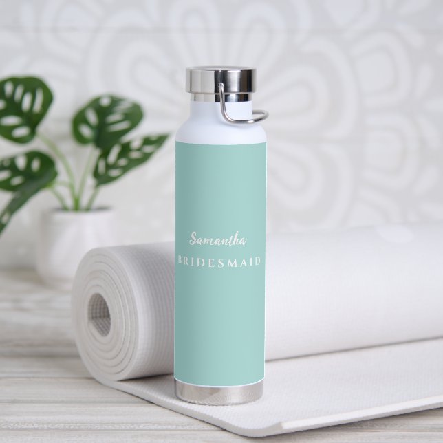 Bouteille d'eau de Bridesmaid (Yoga)