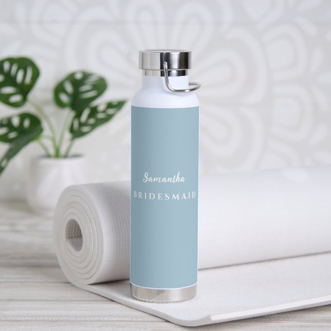 Bouteille d'eau de Bridesmaid (Yoga)