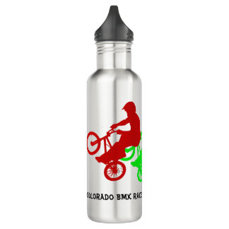 Bouteille d'eau de course de BMX