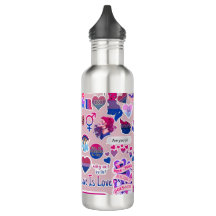 Bouteille d'eau de fierté